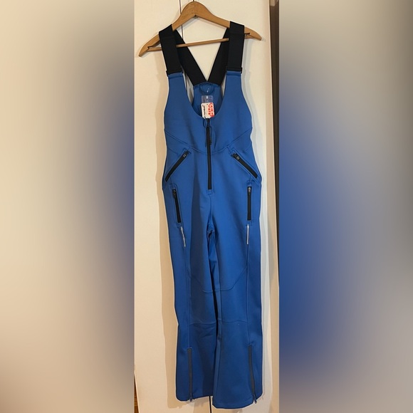 Free People MOVEMENT Powder Vixen Soft Shell Snow Bib Size Medium NWOT - Picture 4 of 16